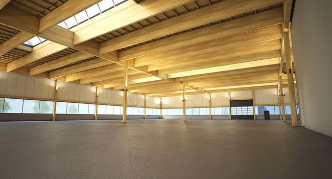 polyurea beschichtung lagerhaus produktionshalle